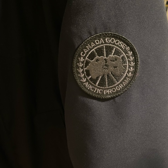 Langford Parka Black Label with Hood Trim - Navy